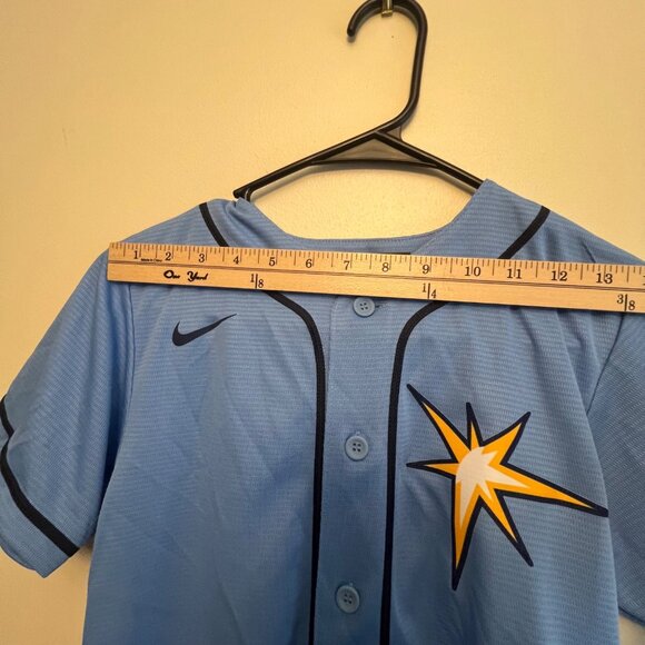 Nike MLB Tampa Bay Rays Wander Franco Youth‎ Jersey S - Picture 3 of 10